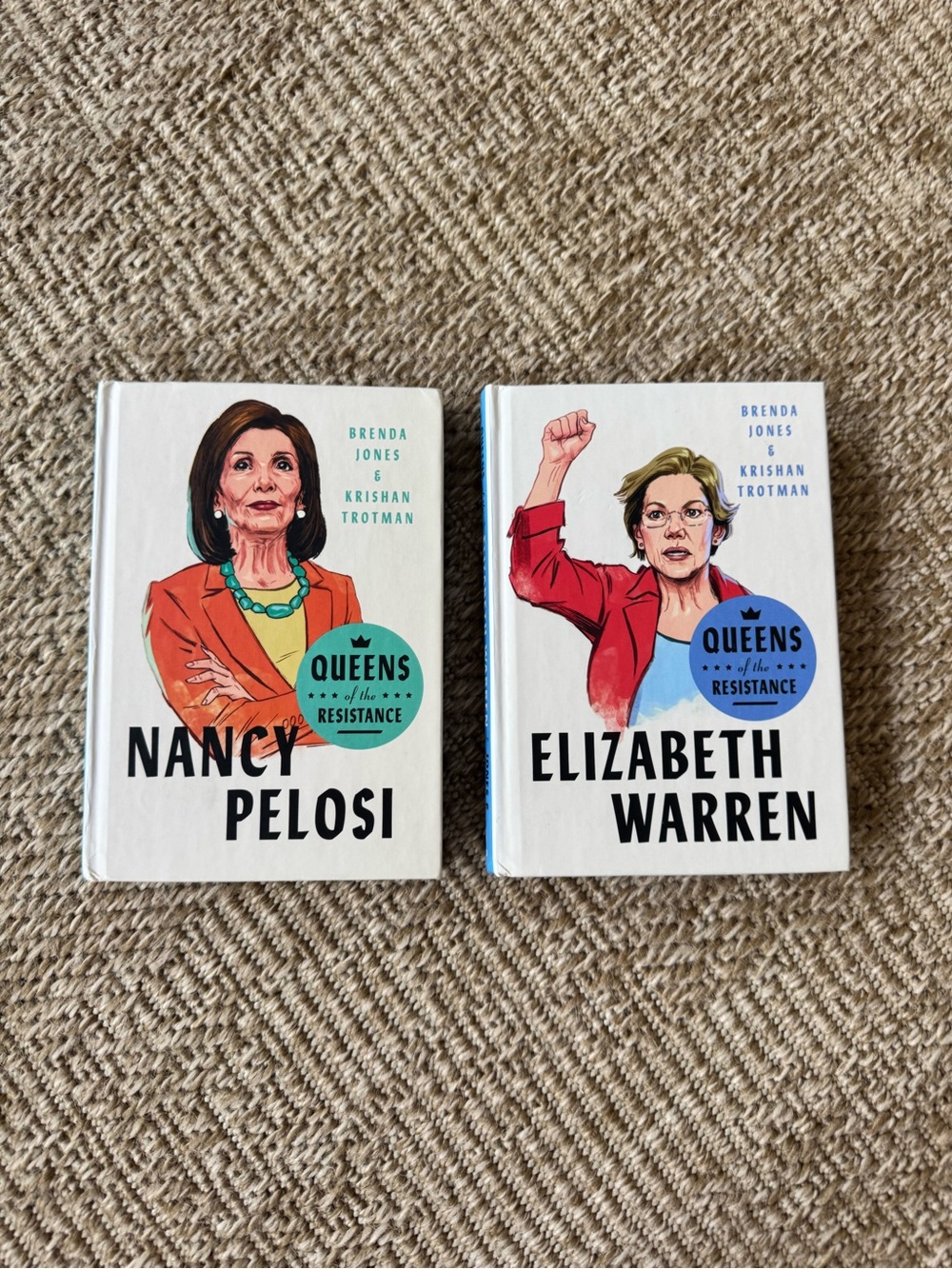Like new Lot/2 Queens of the Resistance: Elizabeth Warren: A Biography Hardcover